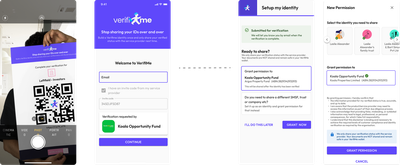 Sharing integrated into the verification confirmation