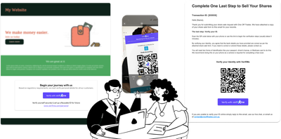 Provider-branded invite code flow — existing provider channel to VerifiMe signup with pre-filled code and provider logo